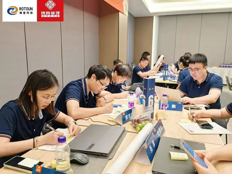 Il team di gestione della nostra azienda ha condotto una sessione di formazione intitolata 